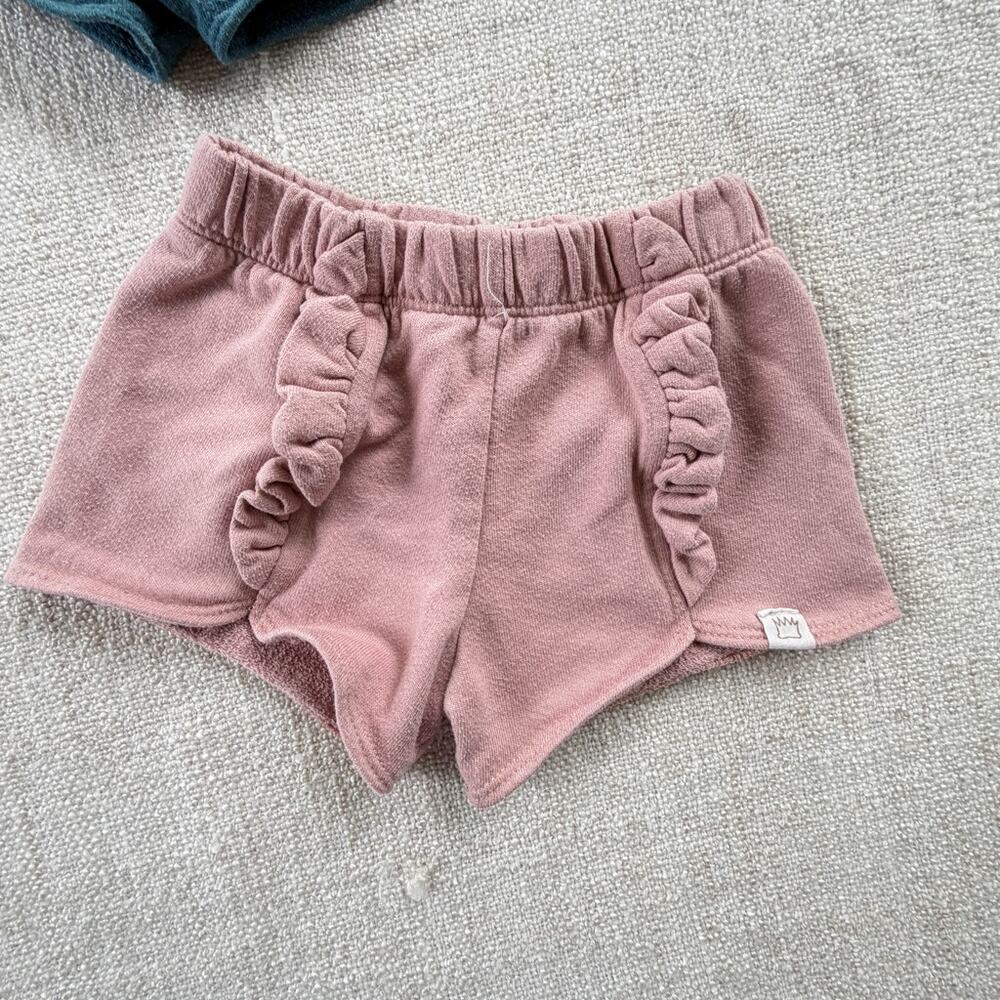 Lulu + Roo Pink Ruffle Shorts PLAY 4T
